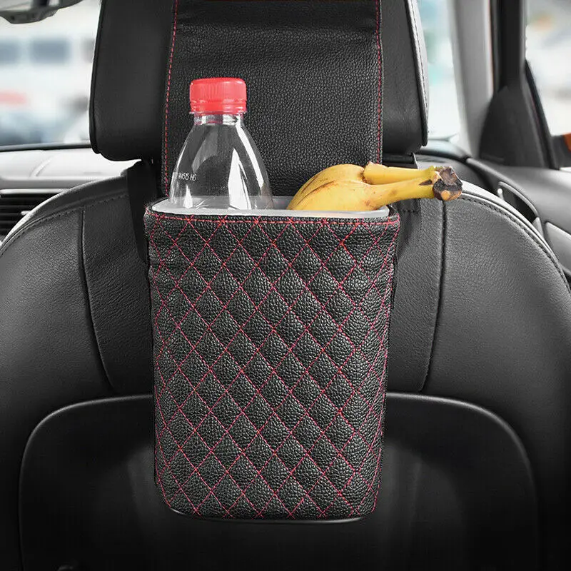 Автомобильный мусорный контейнер Органайзер держатель мусора автомобильная