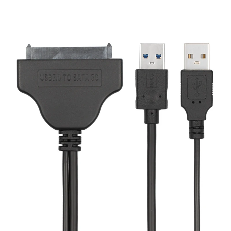Usb 3 0 на Sata Кабель-адаптер кабель конвертер 7Pin + 15Pin-для 2 5-дюймового Hhd Ssd ноутбука и