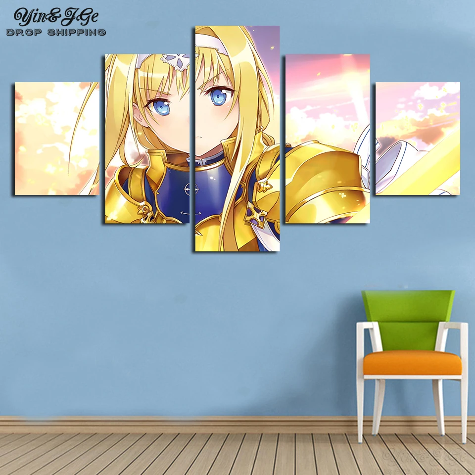Алиса зуберг обувь для вечеринки в Стиле косплей Sword Art Online холст картины дом