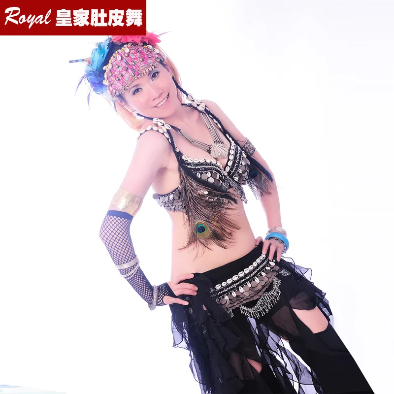 Новый костюм для танца живота в американском этническом стиле сексуальное