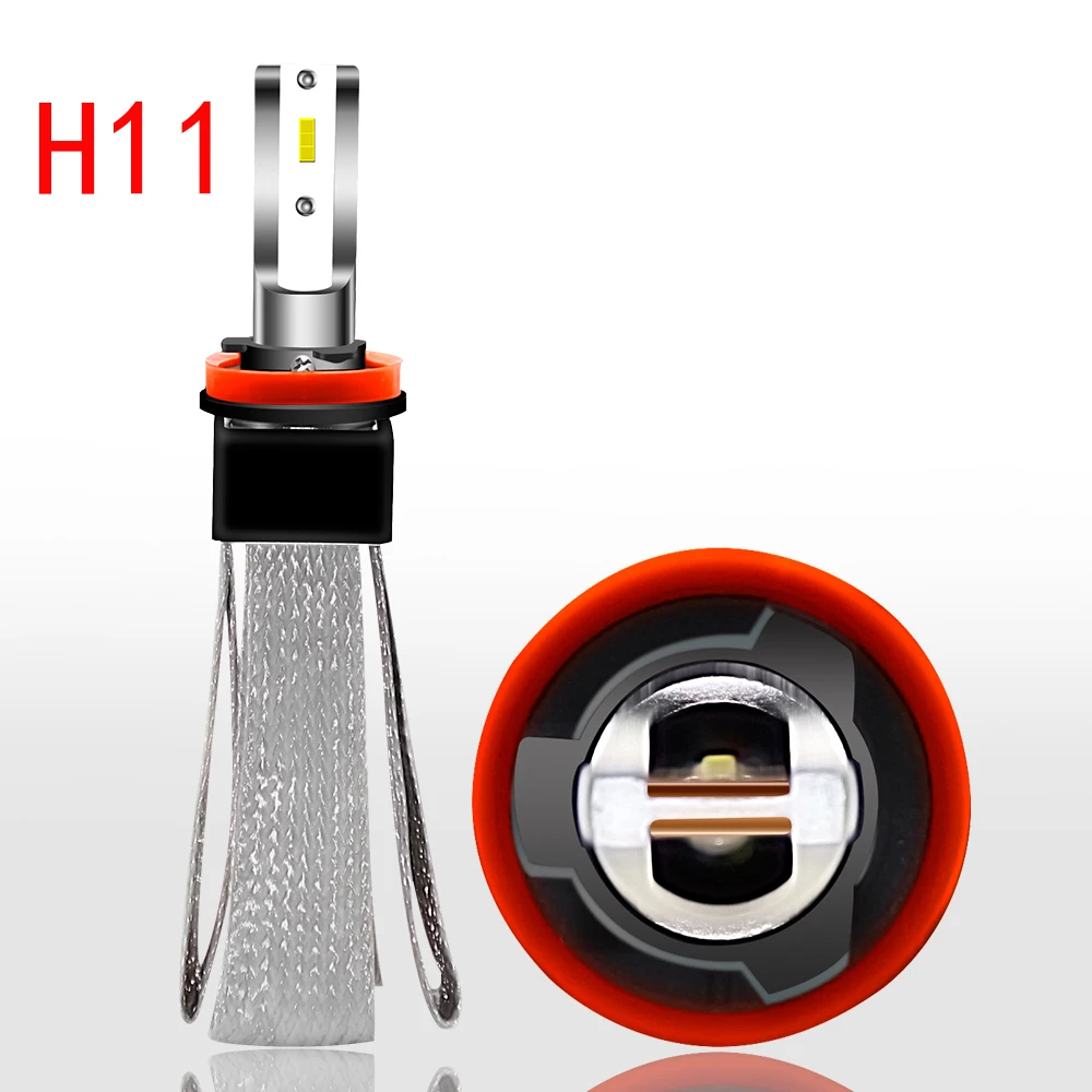 Lslight светодиодный H4 H7 лампы H11 H1 HB2 H8 H9 HB3 HB4 9005 9006 светодиодный фар автомобиля фаре ампулы лампа 110W 12 V/24 V 6000 К 9600lm авто