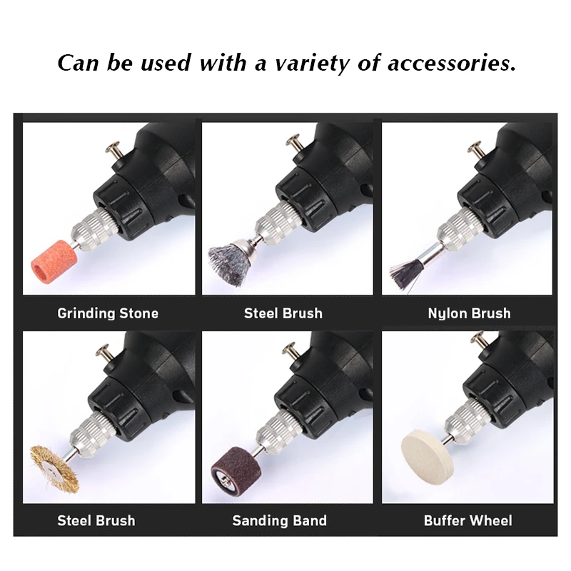 Миниатюрный вращающийся инструмент 12 В дрель миниатюрная электрическая