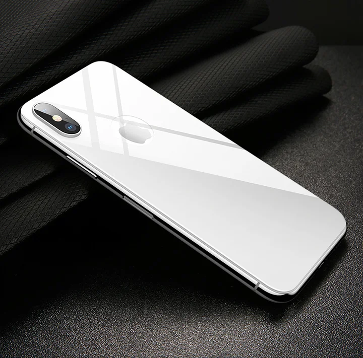Переднее стекло Baseus+ заднее закаленное стекло для iPhone Xs Max XR Защитное стекло для экрана протектор для iPhone Xs Max