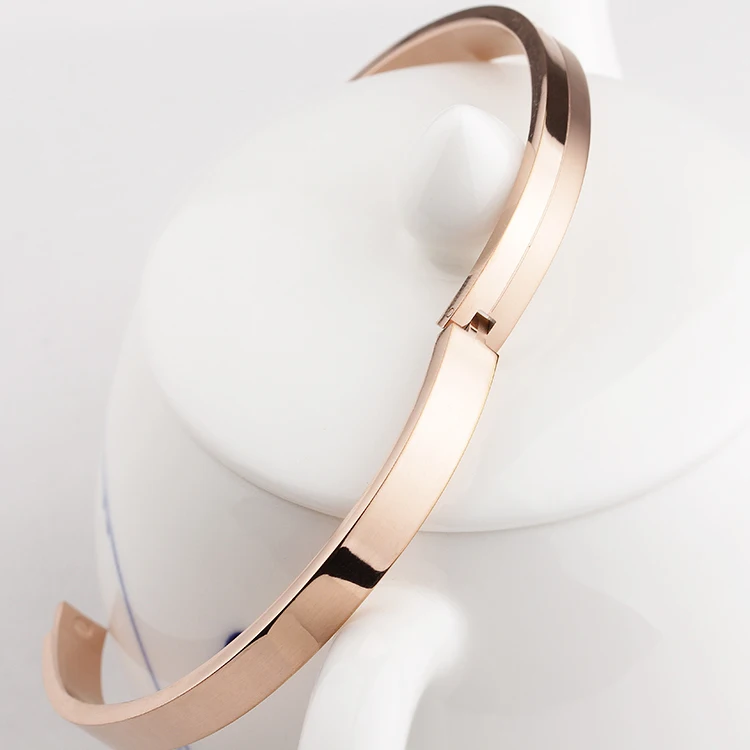 Endless Love Vintage Crystal Couple Bangle Titanium Rose Gold Silver Plated Birthday Gift Woman Jewelry Free Shipping Never Fade | Украшения