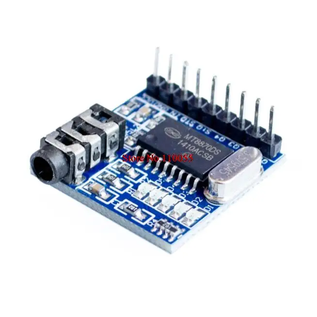 【SIMPLE ROBOT】DTMF MT8870 декодирование голоса Модуль телефонный модуль|dtmf decoder| |