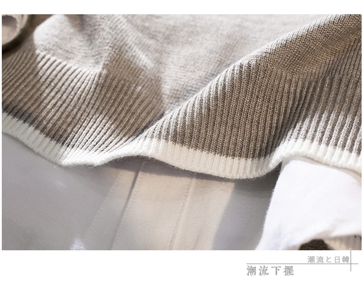 New Autumn Cashmere Sweater Men Long Sleeve Slim Fit Male Pullovers Round Neck Men's Knittwear Mens Christmas Sweaters