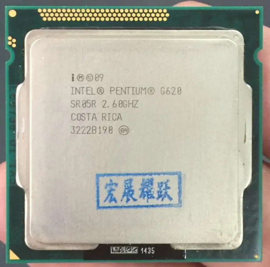 Бесплатная доставка процессор Intel Pentium G620 3M кэш 2 60 ГГц LGA 1155 TDP 65WPC двухъядерный для