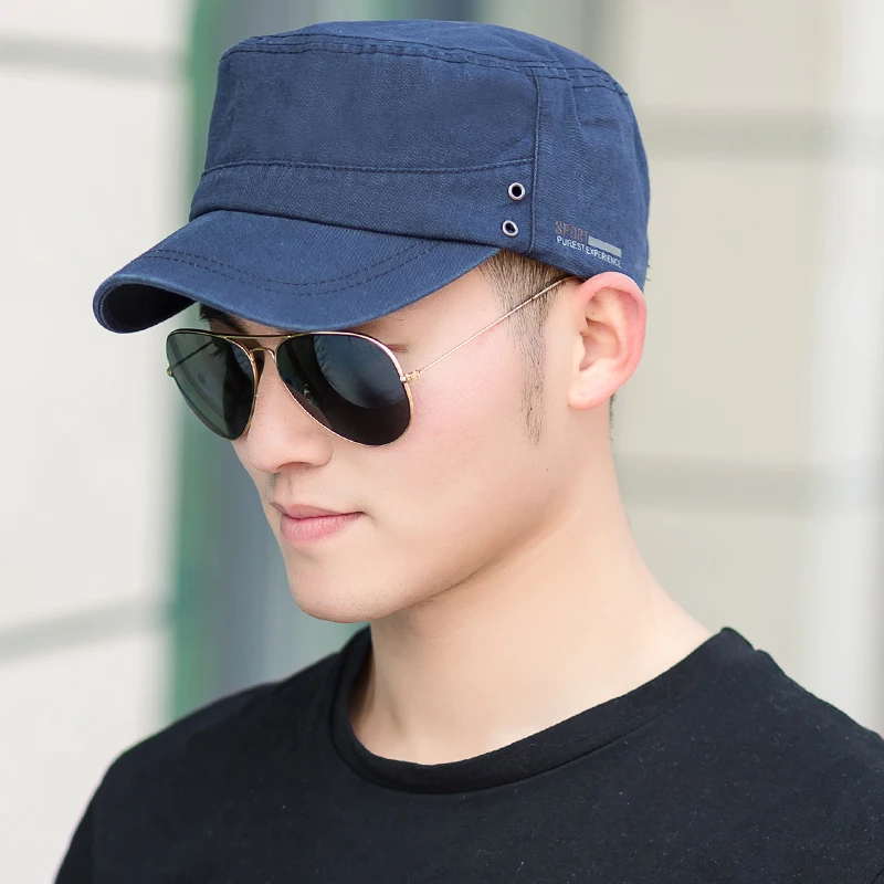 Лидер продаж однотонная Классическая шапка унисекс винтажная армейская кепка