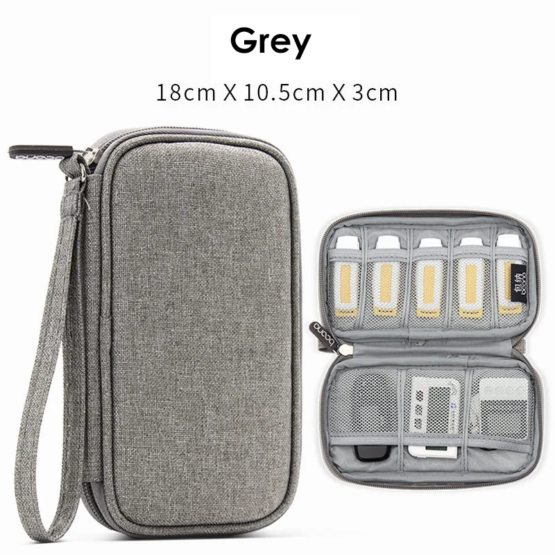 Дорожный шкаф Органайзер чехол для наушников сумки хранения цифровой