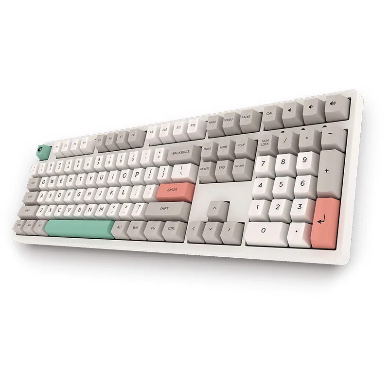 AKKO 3108 V2 9009 ретро Механическая клавиатура 108 клавиш USB проводной тип c компьютерный
