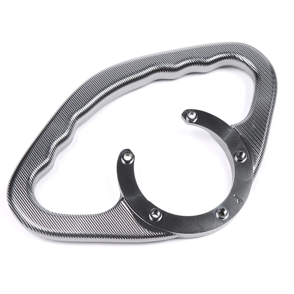 Titanium SMOK для Yamaha YZF R1 2004 2009 R6 2000 2001 2002 мотоциклетные пассажирские рукоятки рукоятка бак поручень ручки подлокотник - Цвет: Titanium