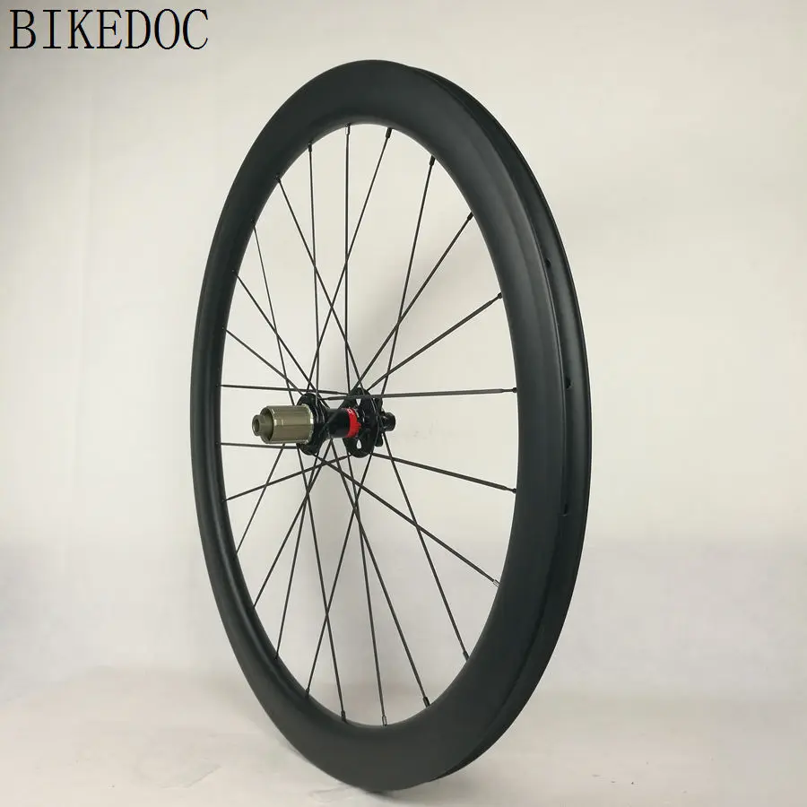 BIKEDOC 50 мм Углеродные дорожные дисковые колеса 700C 791 792 дисковый концентратор для