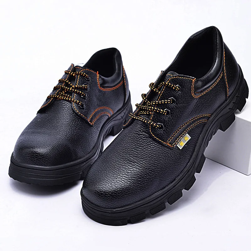 Steel Toe Cap Safety Shoes Men High Temperature Outdoor Non-slip Puncture Construction | Обувь