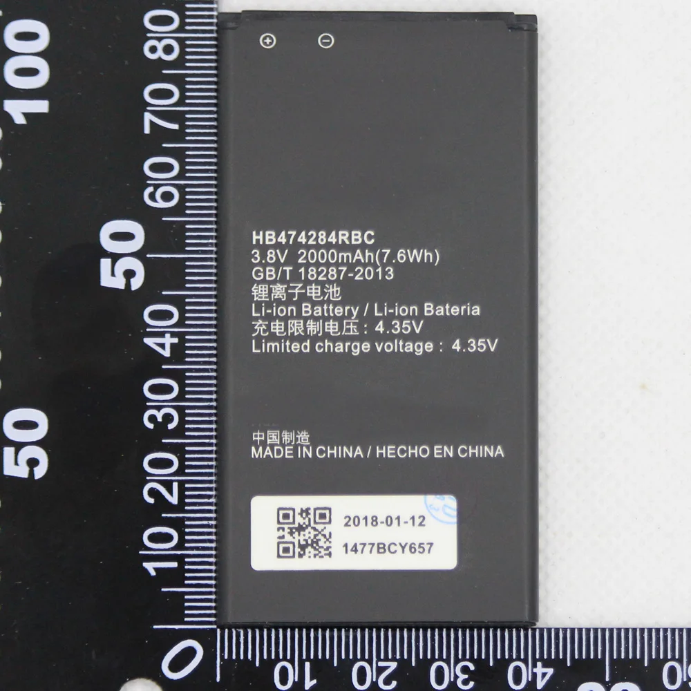 Аккумулятор для Huawei Honor 3C Lite Ascend phone HB474284RBC 2000 мАч сменные батареи Y635 C8816D G521