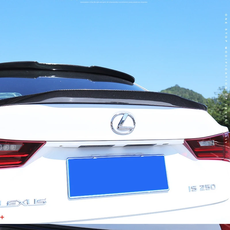 Спойлер на крышу багажника из углеродного волокна для Lexus IS200 IS250 IS350 IS300 /IS200T все