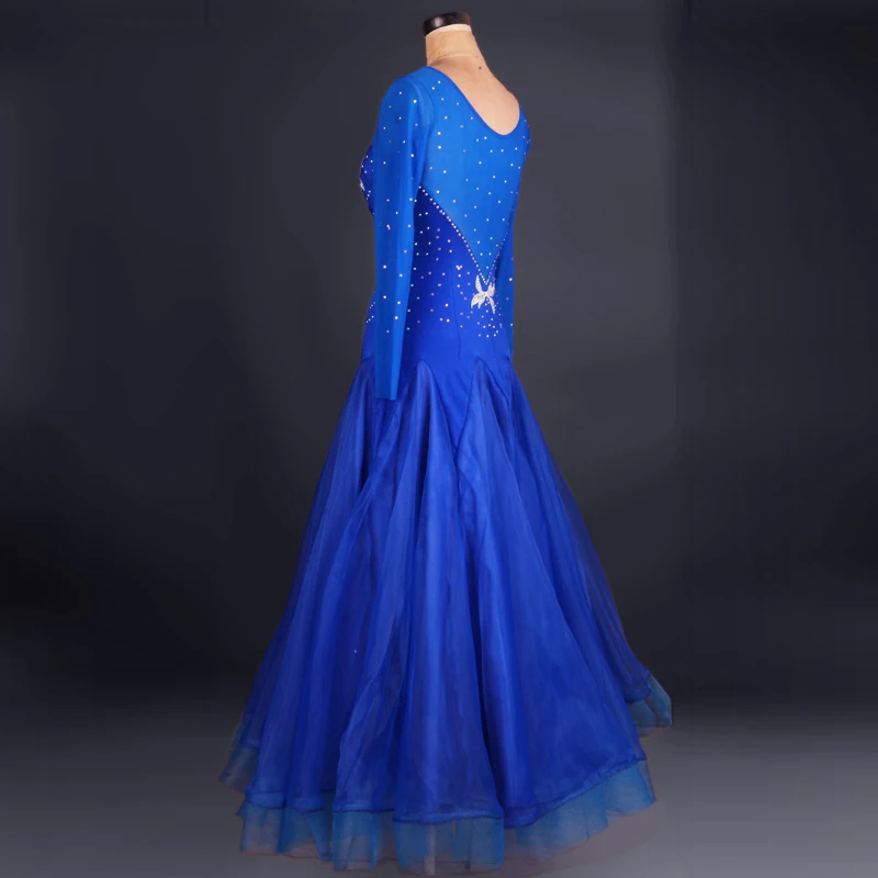 Костюм для бальных танцев сексуальное женское платье с длинными рукавами и