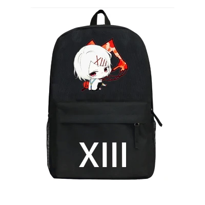 Аниме Токийский Гуль рюкзак Kaneki Ken JUZO SUZUYA/REI Оксфорд школьная сумка унисекс