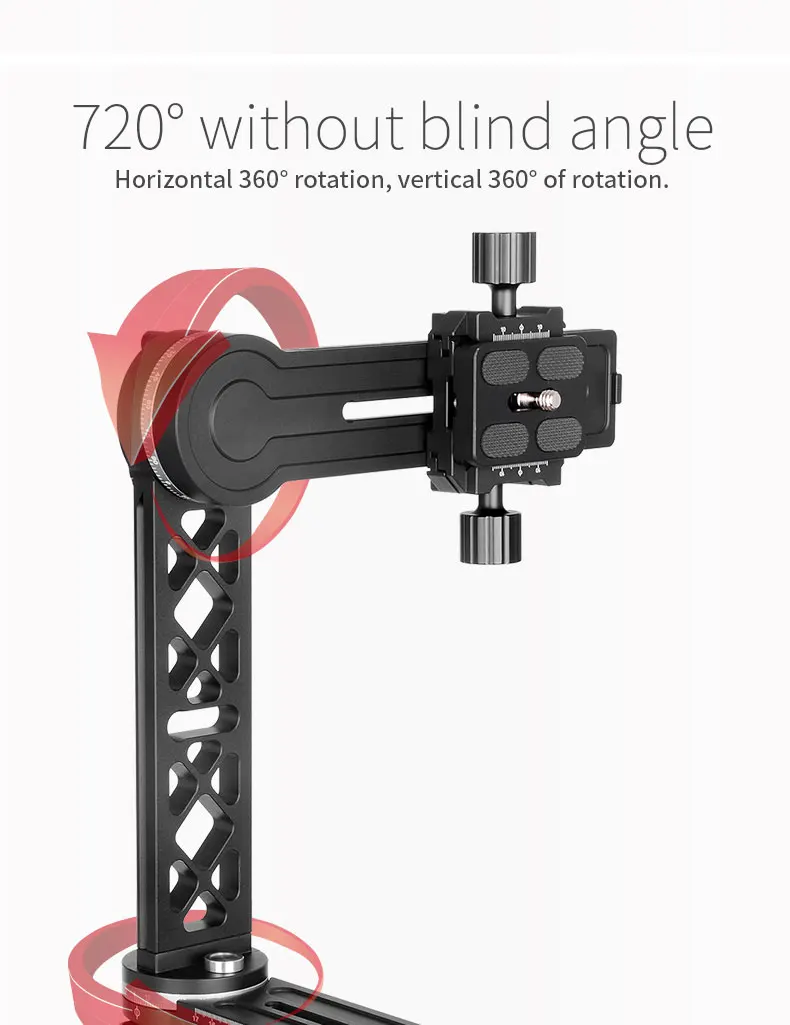 XILETU 720PRO-2 панорамная головка штатива с высоким покрытием 360 градусов с расширенной qr-пластиной и узловой направляющей для цифровой камеры