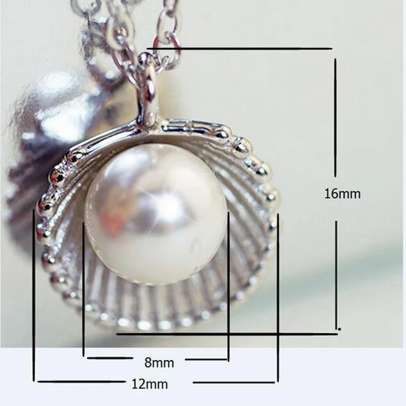 Starland 2016 Лето стиль 1 шт. Элегантный Прекрасно Круглый Имитация pearl White Gold Plated Sandbeach