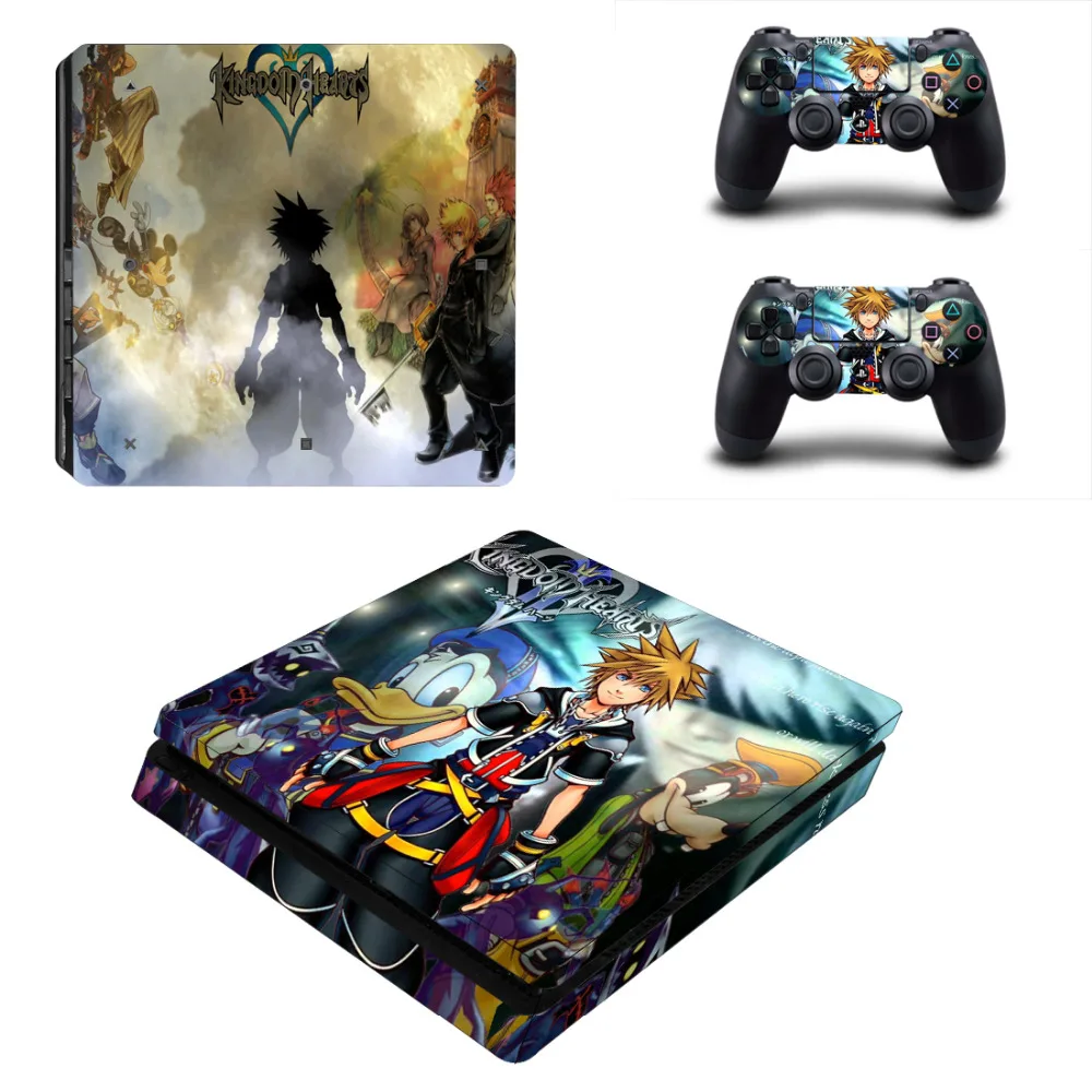 Игры Kingdom Hearts PS4 тонкий переводная картинка наклейка для Sony PlayStation 4 консоли и 2