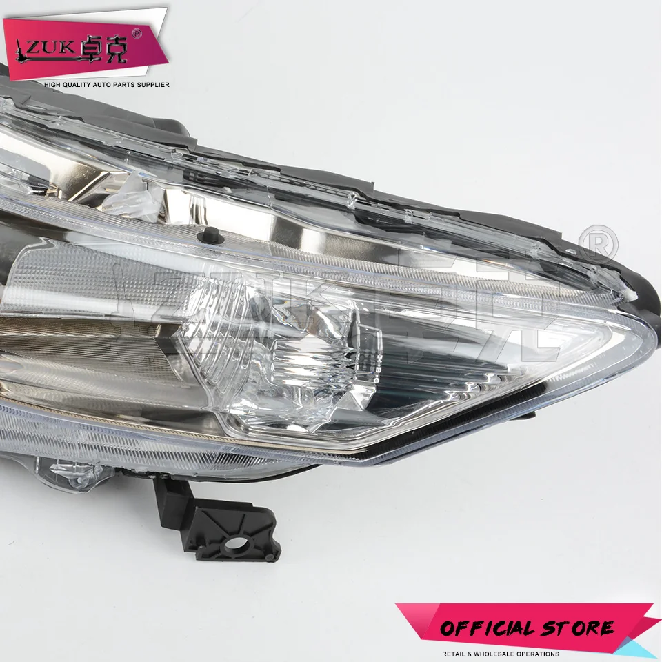 ZUK 2 шт. Галогенные HID головной свет фара в сборе для HONDA для ACCORD евро SPIRIOR 2009 2010 2012 2011 33150-TP5-H01 33100-TP5-H01