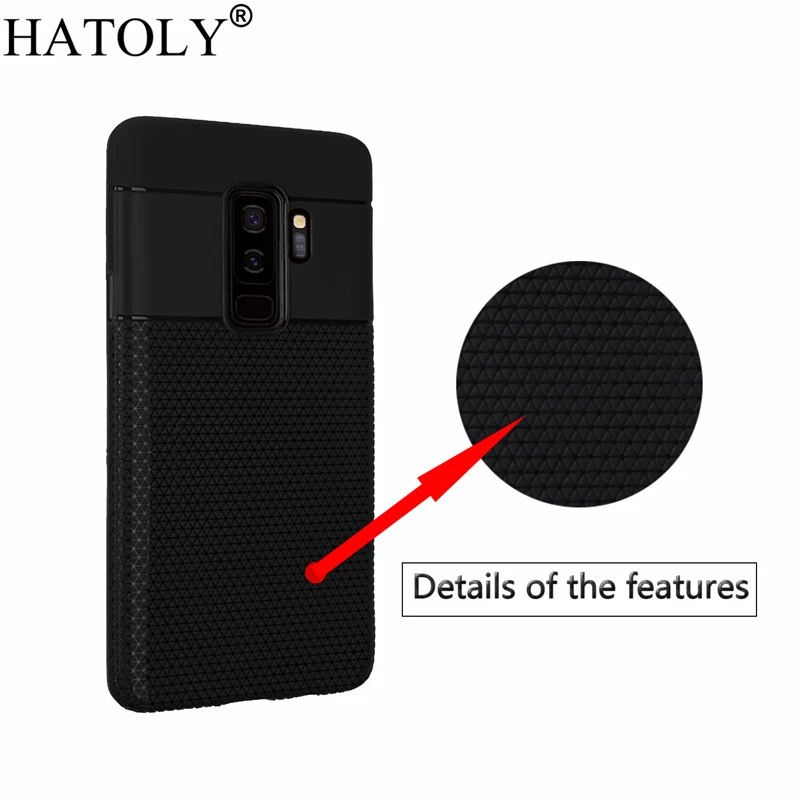 Для Coque samsung Galaxy S9 Plus Треугольники узор Матовая TPU крышка для плюс Чехол