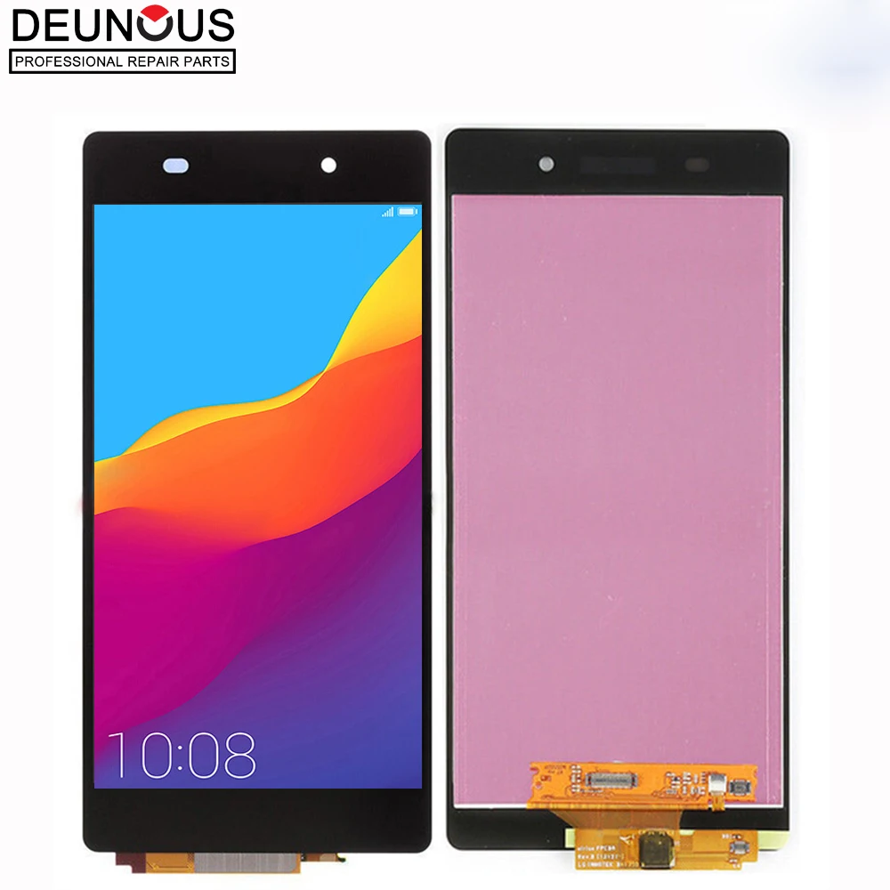 For Sony Xperia Z2 LCD L50W D6502 D6503 Display Touch Screen Digitizer Assembly Replacement with Frame | Мобильные телефоны и