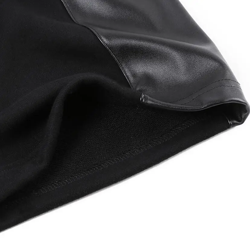 Весенне осенние шаровары для отдыха в европейском и американском стиле черные