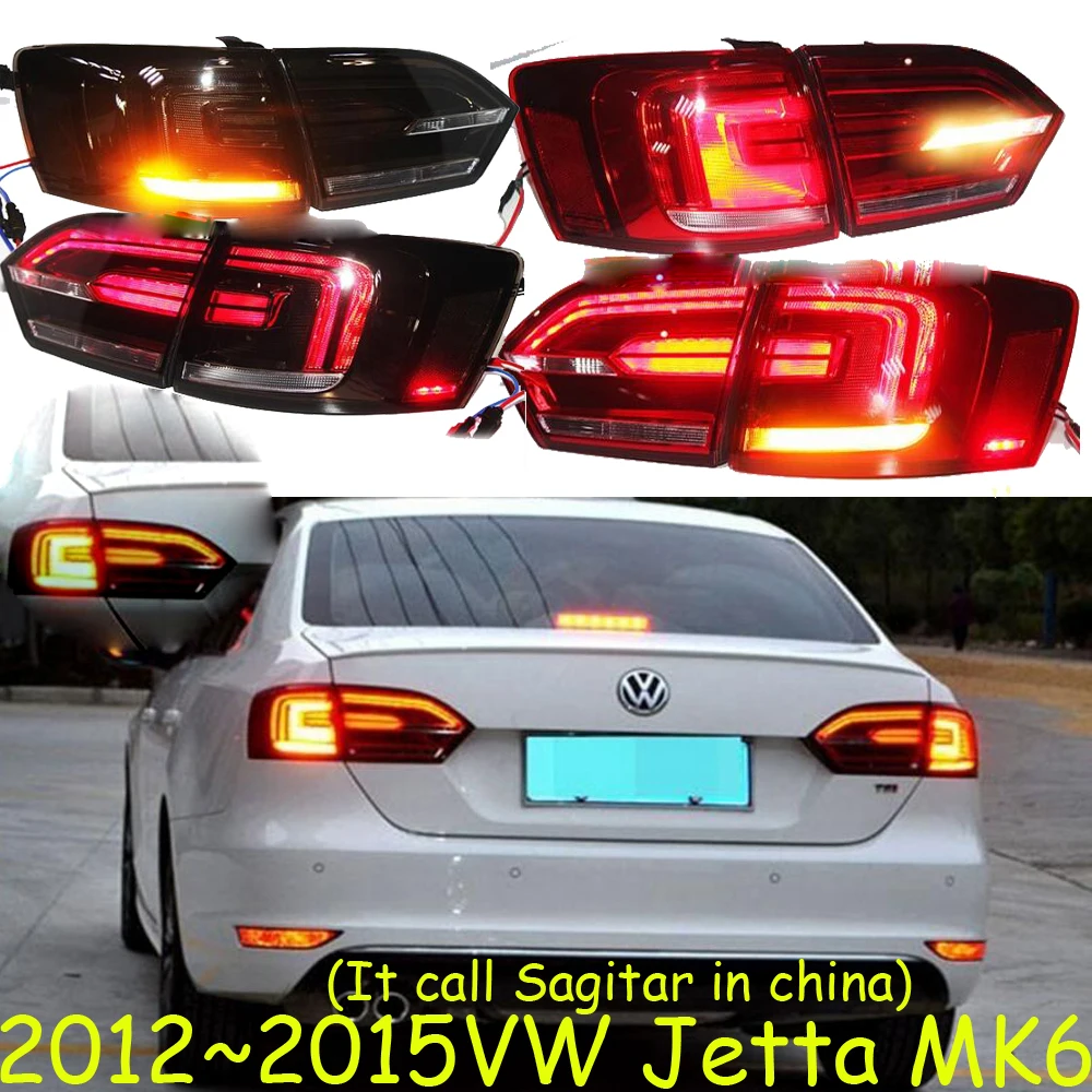 Задняя часть автомобиля светильник s для хвост Jetta2012 2013 2014 2015 светодиодный задний