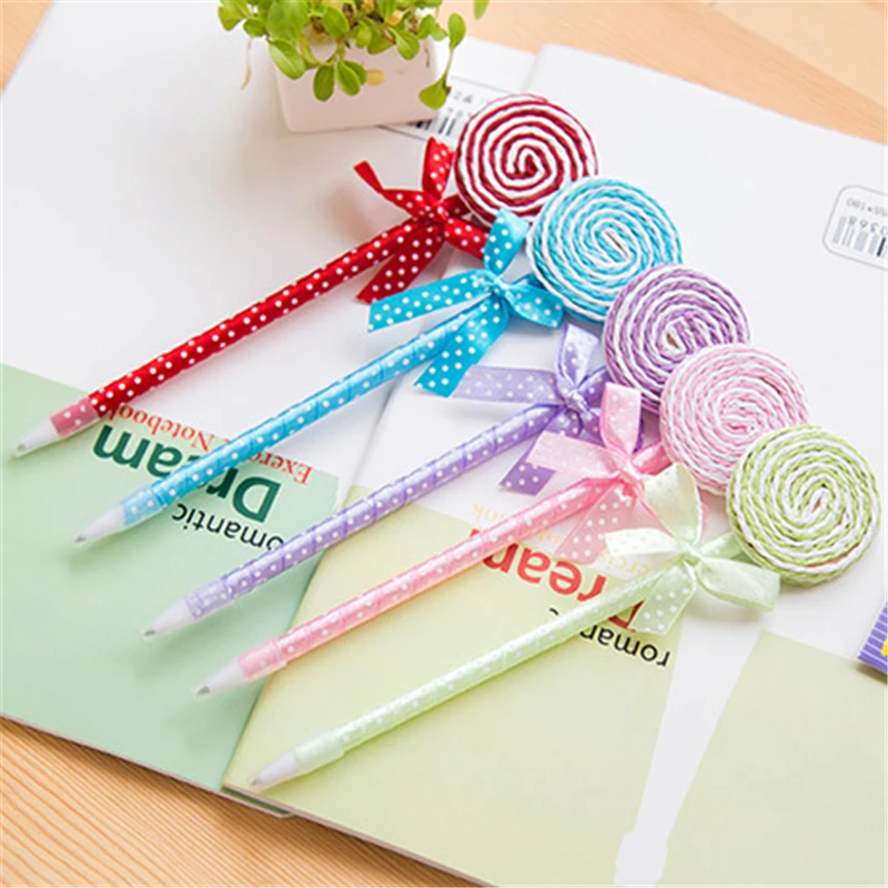 6 шт. милый подарок шариковая ручка на палочке сувениры украшения день рождения