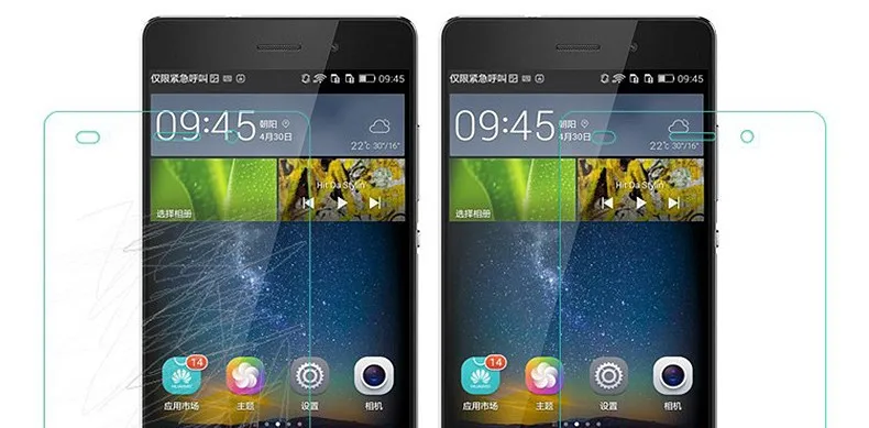 2 шт закаленное стекло для huawei P8 GRA-L09 GRA-UL00 защитные пленки