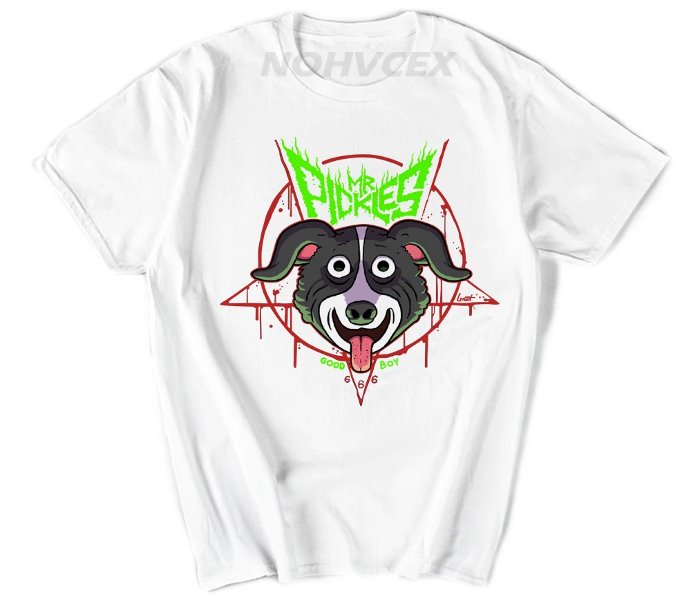 Mr. Pickles модная футболка с коротким рукавом и круглым вырезом