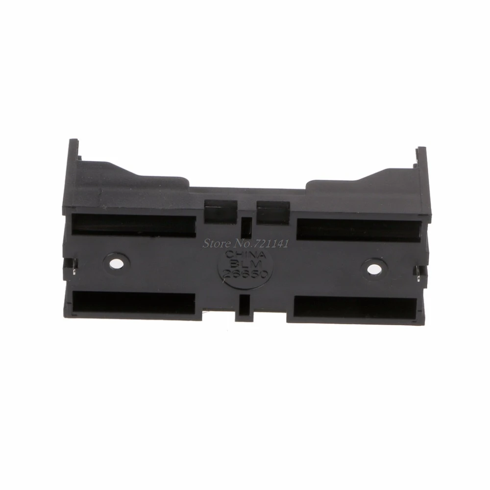 

1Pc 26650 Battery Holder Battery Storage Case For 26650 3.7V Lithium Battery Electronics Stocks Dropship