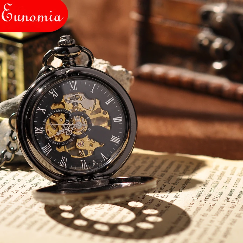 Круглые каркасные карманные часы в стиле стимпанк винтажные новый дизайн