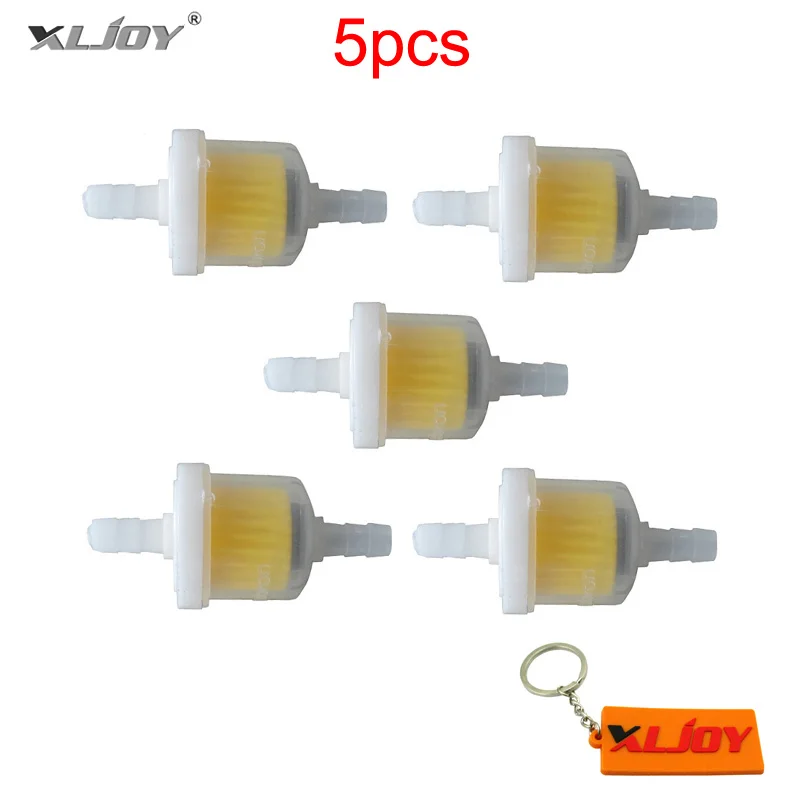 XLJOY 5 шт. газовый топливный бензиновый фильтр с магнитом для ATV Quad Dirt Pit Bike картинг
