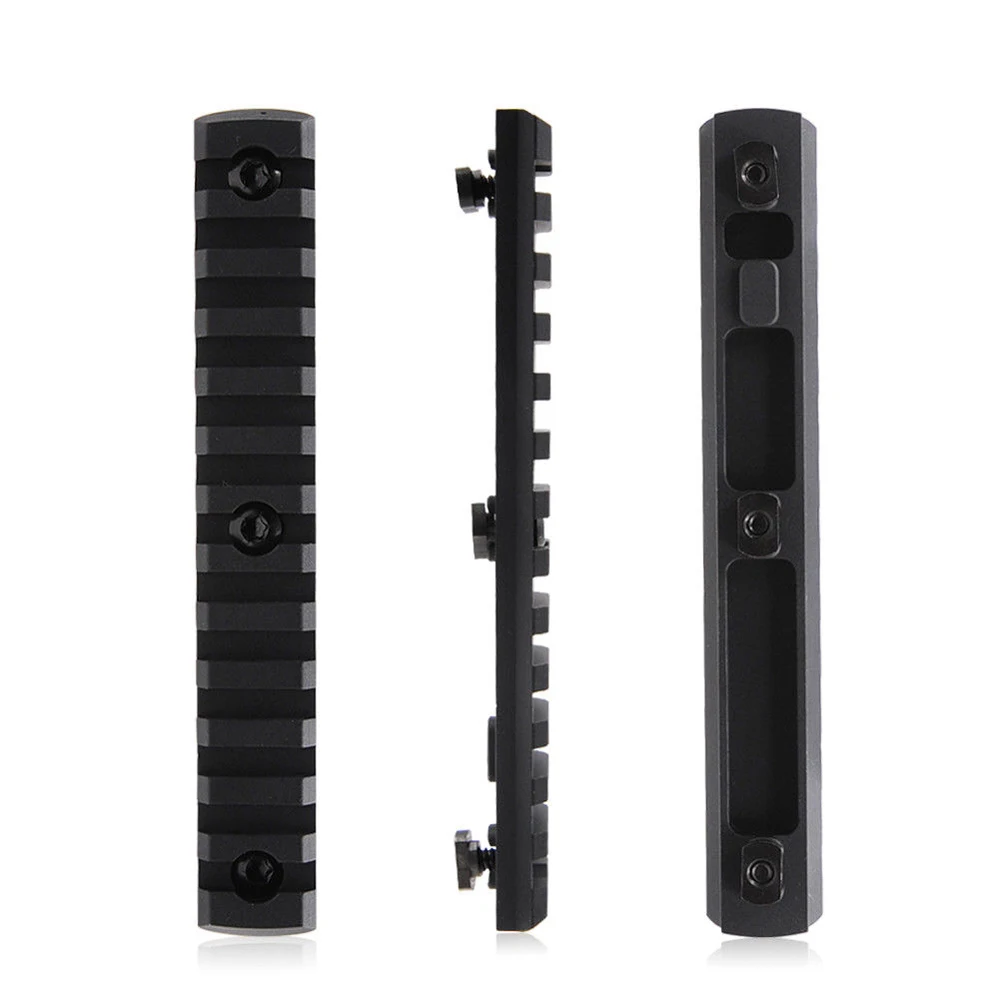 Высокое качество 5-9-13-слоты M LOK Rail базовый сегмент Handguard раздел авиационный алюминий Picatinny Weaver для охоты