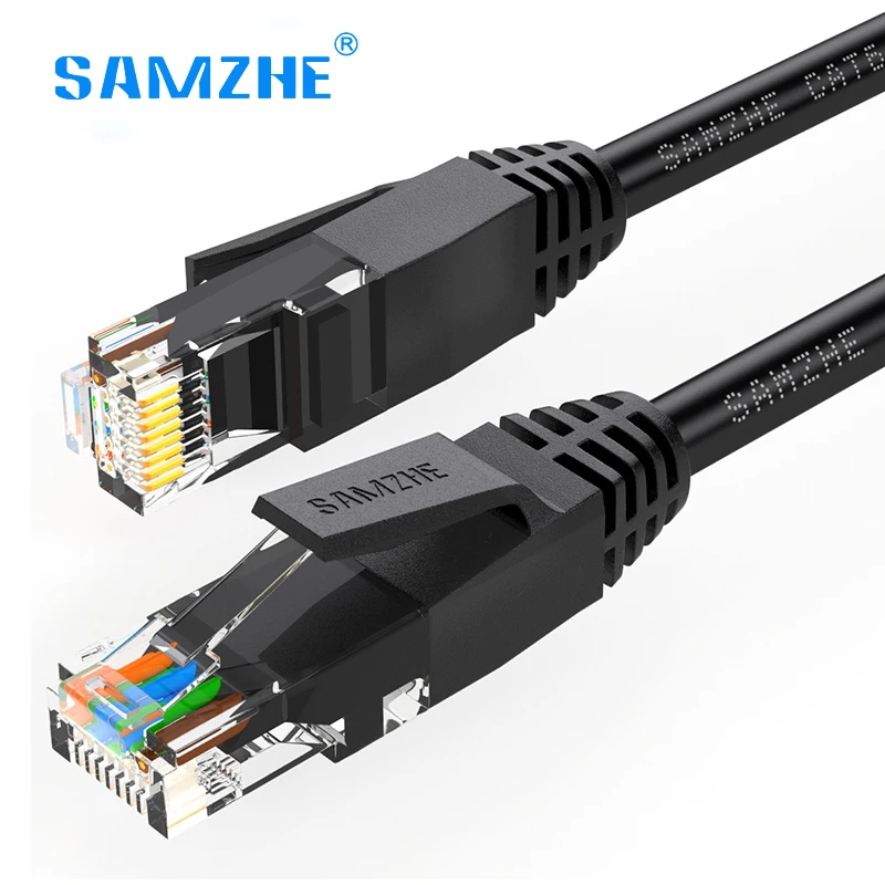 Ethernet-кабель SAMZHE cat6 сетевой lan кабель для кошек 6 RJ45 Ethernet-патч-корд ps4 xbox ПК роутера
