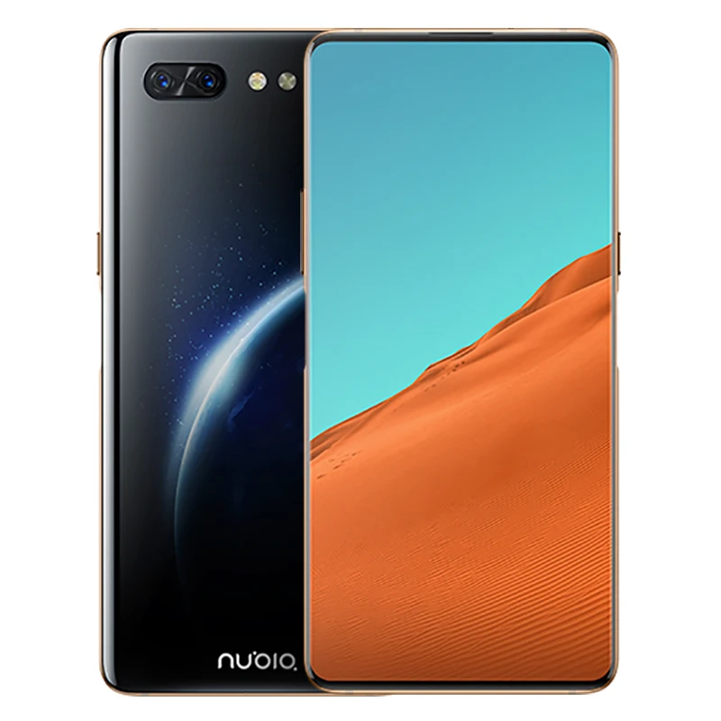Nubia X мобильный телефон 6 26 дюймов ГБ/8 ГБ ОЗУ 64 Гб/128 Гб ПЗУ Восьмиядерный Snapdragon 845