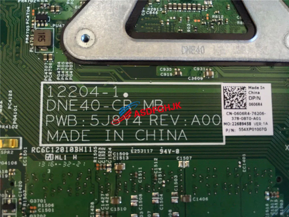 Материнская плата для ноутбука DELL inspiron 14R 3421 5J8Y4 DDR3 с процессором 1017U | Компьютеры и