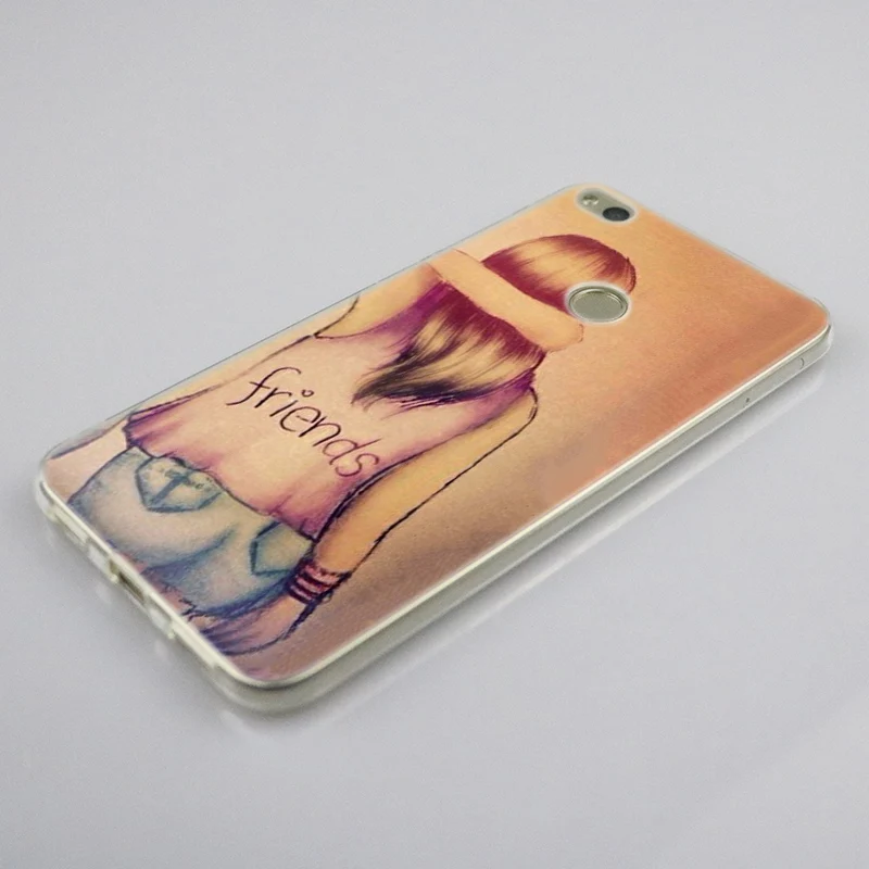 Силиконовый чехол с надписью love you forever best friends для Huawei NOVA 3 3i 4 Honor 7A Pro 7S 6X 7X 8X 8 9 10 Lite