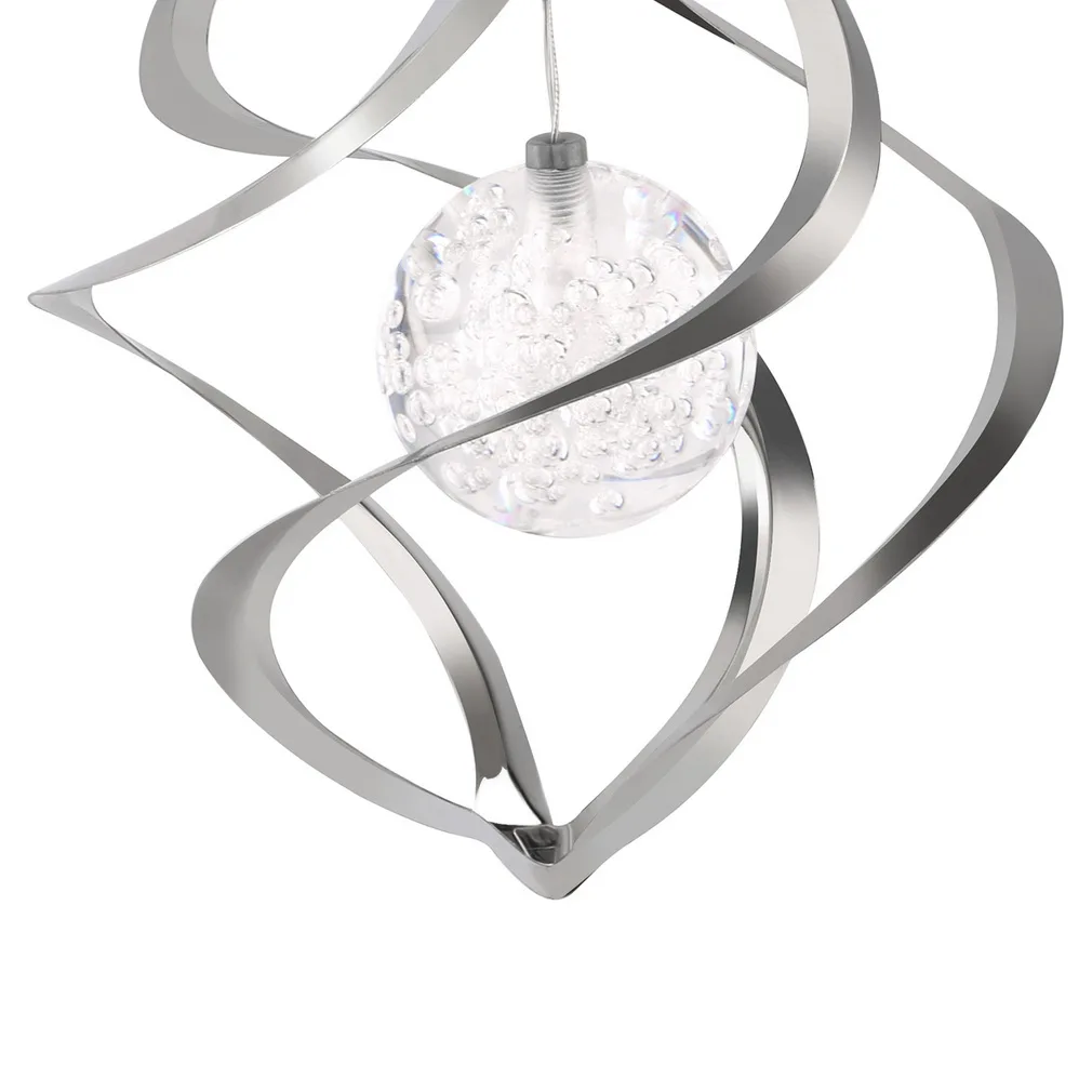 Солнечного ветра Спиннер с Цвет изменение светильник аппликациями Цветок (ы) на