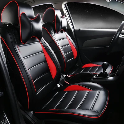 Автомобильная Всесезонная подушка из искусственной кожи для volkswagen lavida beetle cc santana