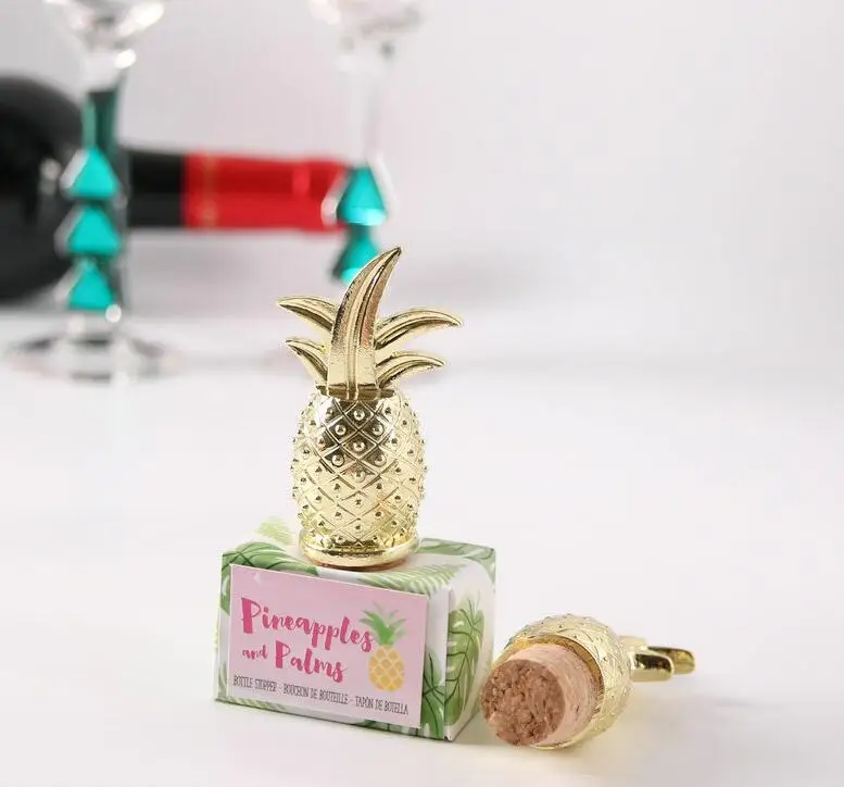 100 ПК ананас винный бокал для шампанского бутылки герметик из пробкового дерева