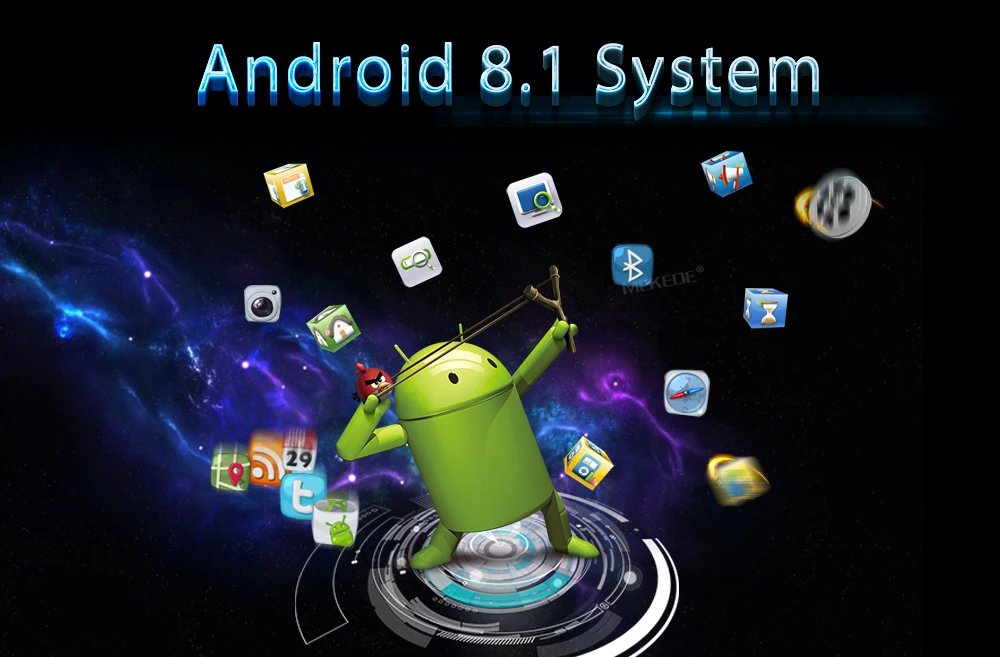 32G HD 1din Android 8 ''Универсальный Автомобильный dvd-плеер gps навигация Стерео Bluetooth Радио Аудио плеер FM Автомобильный мультимедийный плеер