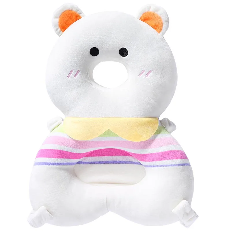 white bear Детская голова защитная подушка для детей ясельного возраста защитная подушка для обучения ходьбе защита головы безопасный уход за ребенком - Цвет: white bear