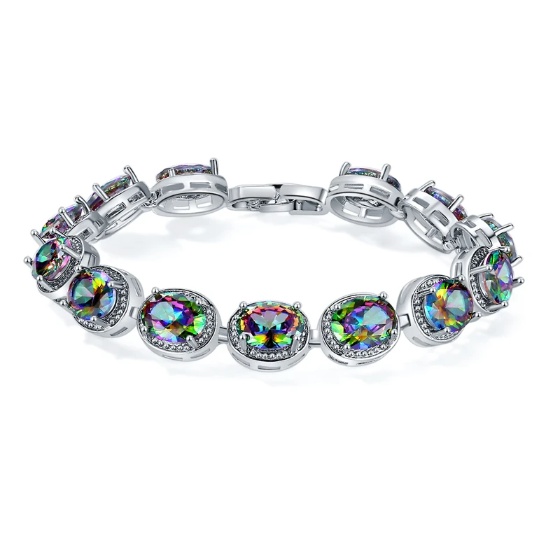 Женский браслет с цепочкой CARSINEL блестящий из Кубического циркония AAA|bracelets for|chain