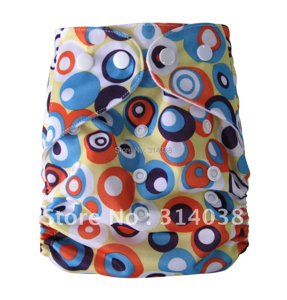 Risunnybaby хлопковые детские подгузники моющиеся и многоразовые регулируемые