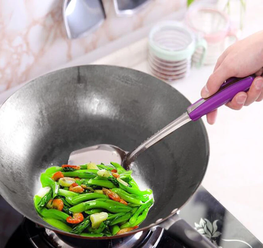 Новинка 1 шт. антипригарным нержавеющая сталь кухня кулинария шпатель яйца