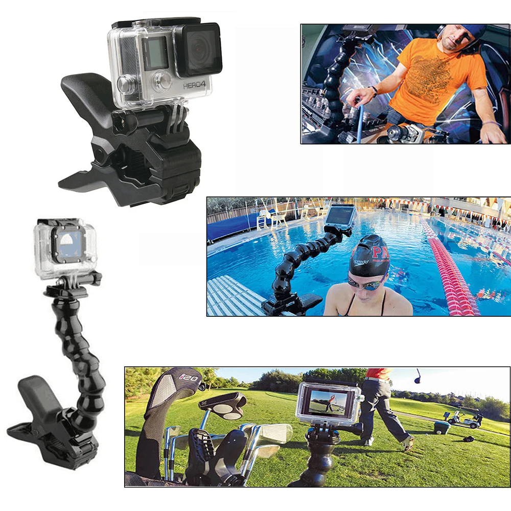 Спортивная камера для Gopro 7 6 5 4 3 комплект аксессуаров кронштейн наружного катания