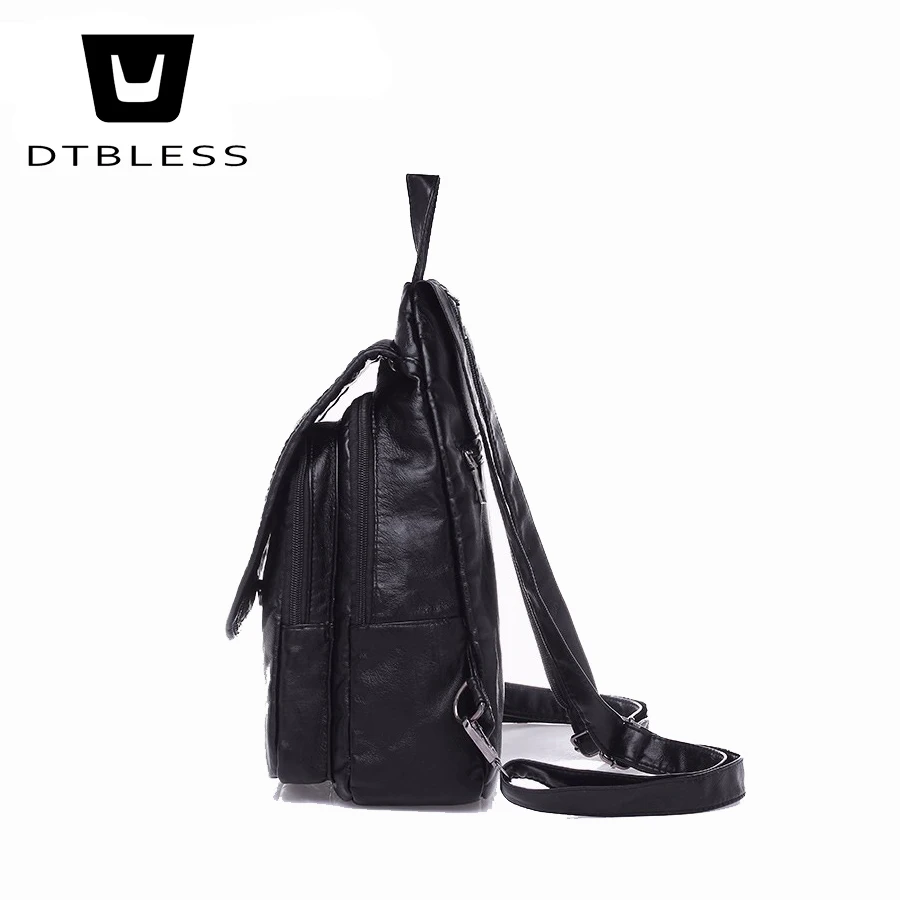 Женские кожаные рюкзак подростковые рюкзаки для девочек сумки на плечо Высокая